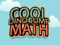 Leikur Flott Dino Jump Math  á netinu