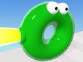Leikur Bouncy Blob Race: Hindrunarvöllur  á netinu