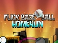 Leikur Flick Baseball Super Homerun á netinu