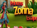 Leikur Zorina prinsessa flýja  á netinu