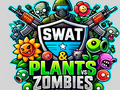 Leikur SWAT & Plöntur vs Zombies  á netinu