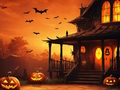 Leikur Spooky Halloween Hidden Pumpkin  á netinu