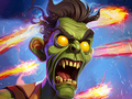 Leikur Zombie vörn: Stríð á netinu