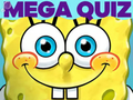 Leikur Kids Quiz: Spongebob Mega Quiz á netinu