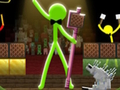 Leikur FNF Rush E: Hreyfimyndir vs. Minecraft  á netinu