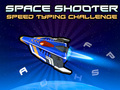 Leikur Space Shooter: Speed Typeing Challenge  á netinu