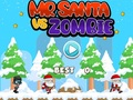 Leikur Mr. Jólasveinn vs Zombie  á netinu