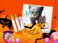 Leikur Chibi Sup litarefni  á netinu