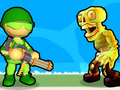Leikur Eyðing Stickman Zombie  á netinu