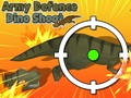 Leikur Army Defense Dino Shoot  á netinu