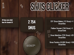 Leikur Snus smellir á netinu