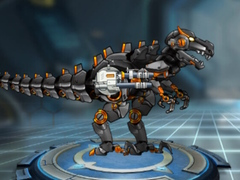 Leikur Vélmenni Terminator T-Rex á netinu