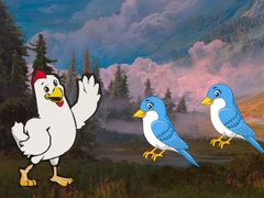 Leikur Hen hittu félaga á netinu