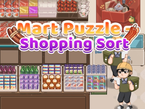 Leikur Mart Puzzing Shopping Sort á netinu