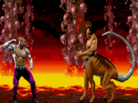Leikur Fullkominn Mortal Kombat þríleikur  á netinu
