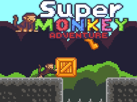 Leikur Super Monkey Adventure á netinu