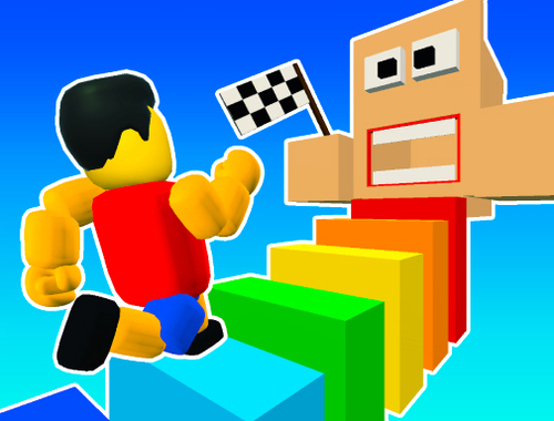 Leikur Obby Tower Parkour klifur  á netinu