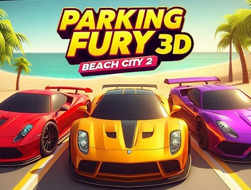 Leikur Bílastæði Fury 3D: Beach City 2 á netinu