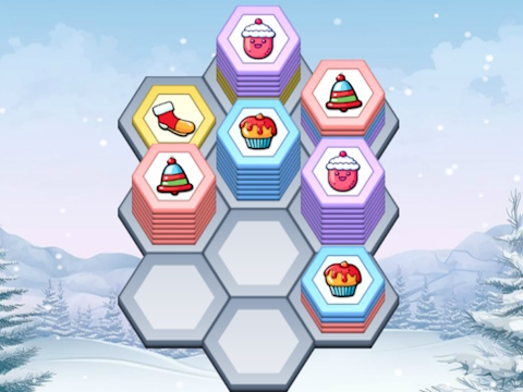Leikur Holiday hex flokkun á netinu