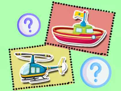 Leikur Kids Quiz: Þekki ökutækið á netinu