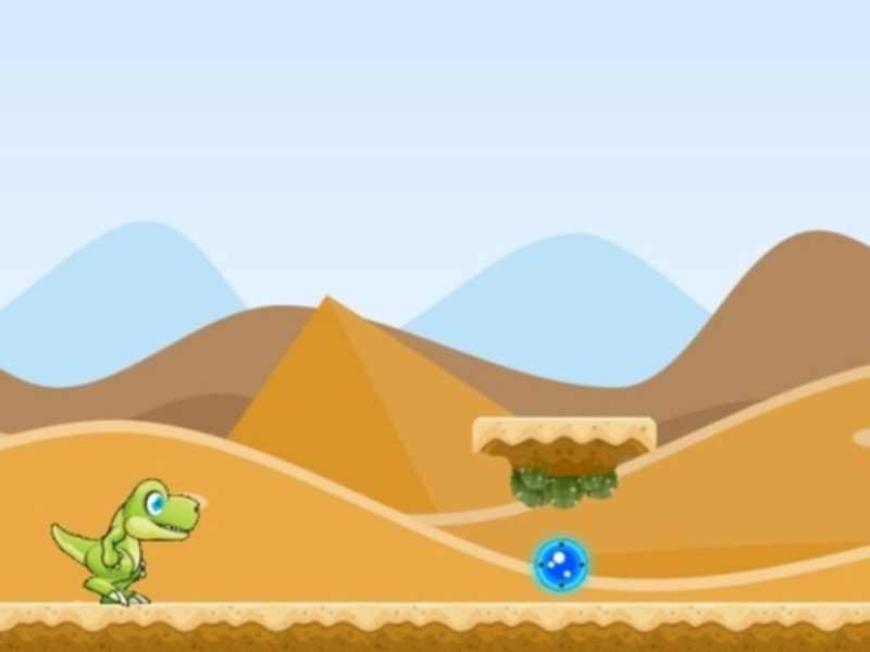 Leikur Hlaupandi Dino  á netinu