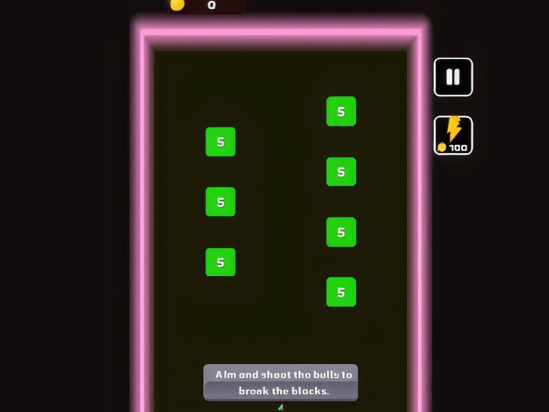 Leikur Brick Bash Saga á netinu