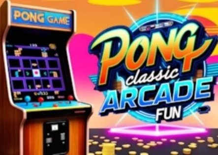 Leikur Pong Game Classic Arcade Gaman!  á netinu