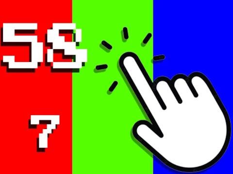 Leikur Colors Clicker leikur  á netinu