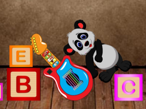 Leikur Kids Guitar Music Time á netinu