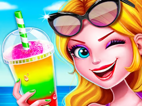 Leikur Beach Party förðun  á netinu