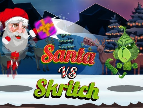 Leikur Jólasveinn vs Skritch á netinu