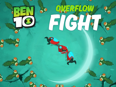Leikur Ben 10 Overflow Fight á netinu