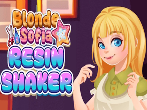 Leikur Ljóshærð Sofia Resin Shaker  á netinu
