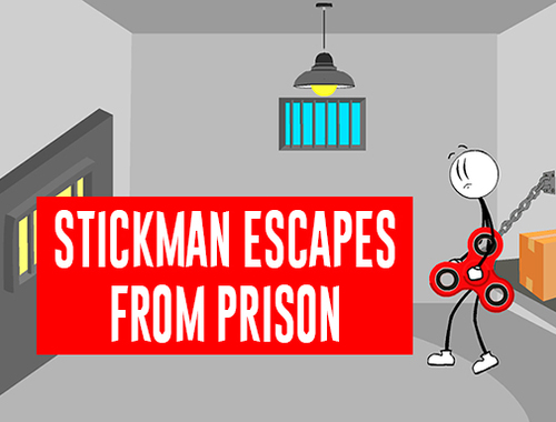 Leikur Stickman sleppur úr fangelsi  á netinu
