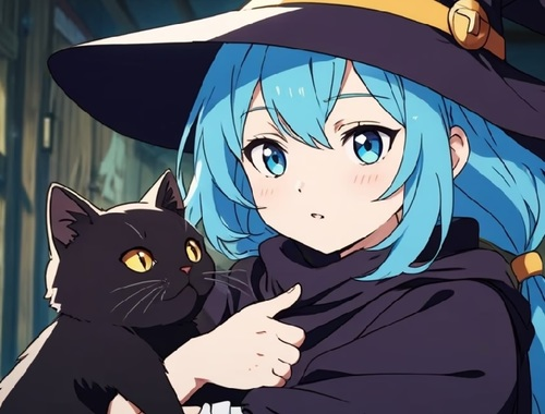 Leikur Witchy and the Puzzle Adventures á netinu