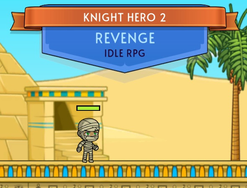 Leikur Knight Hero 2 hefnd aðgerðalaus RPG á netinu