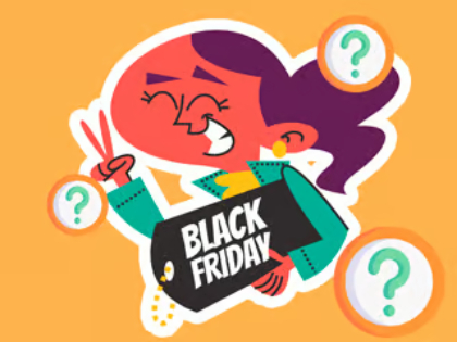 Leikur Kids Quiz: Black Friday Trivia á netinu