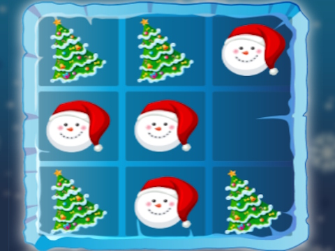 Leikur Jóla Tic Tac Toe  á netinu