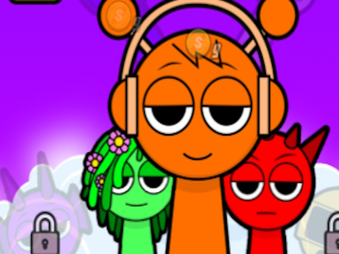 Leikur Sprunki Clicker Master á netinu