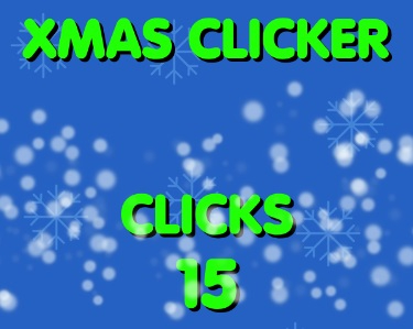 Leikur Christmas Clicker leikur  á netinu