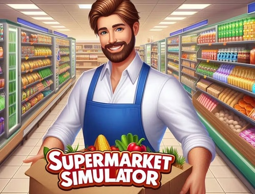 Leikur Supermarket Simulator: Verslunarstjóri  á netinu