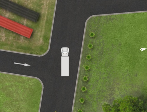 Leikur Bílastæði Challenge Truck  á netinu