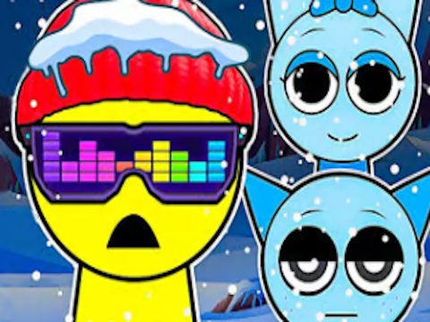 Leikur Incredibox Party Frozen Sprunki Beat á netinu