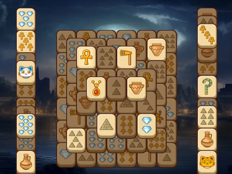 Leikur Pýramída Mahjong á netinu