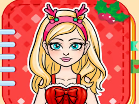 Leikur Pappírsdúkka: Santa Style  á netinu