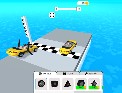 Leikur Racing Builder á netinu