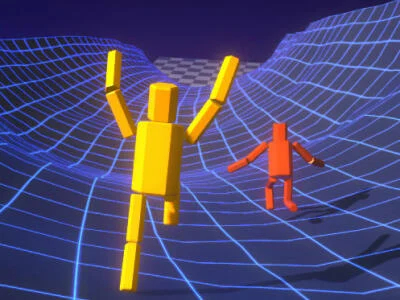 Leikur Ragdoll Runner: Hlaupa, en ekki brjóta!  á netinu