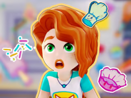 Leikur Jigsaw Puzzle: LEGO Friends Kitchen Lýsing: Лего кухня с друзьями  á netinu