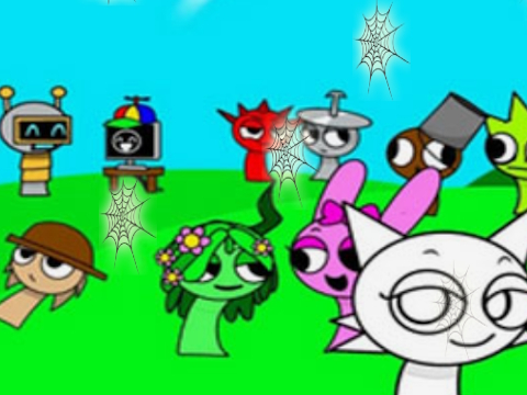 Leikur Sprunki blettur incredibox  á netinu
