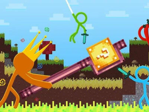 Leikur Stickman konungur  á netinu